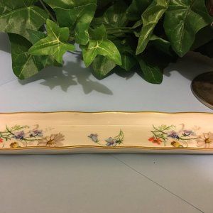 VTG Limoges France Trinket Necklace Tray